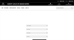 Desktop Screenshot of harveylexusgrandrapids.com